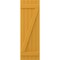Ekena Millwork Americraft 5-Board (2 Batten) Wood Joined Board-n-Batten Shutters w/ Z-Bar, ARW102BB518X49TUH, PR ARW102BB518X49TUH - alternate 5
